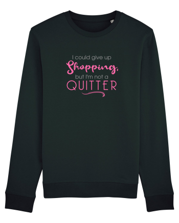 Give up shopping Black