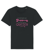 Give up shopping Tricou mânecă scurtă Unisex Rocker