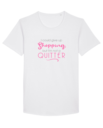 Give up shopping White