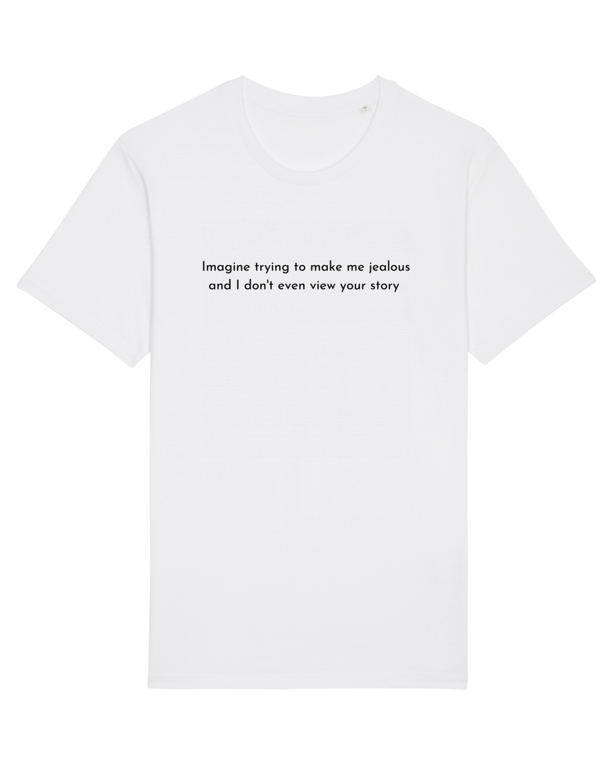 Tricou mânecă scurtă Unisex Rocker White