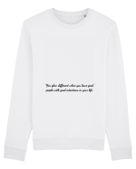 you glow different... Bluză mânecă lungă Unisex Rise