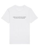 people see me spend... Tricou mânecă scurtă Unisex Rocker