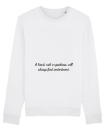 a heart, rich in ... Bluză mânecă lungă Unisex Rise