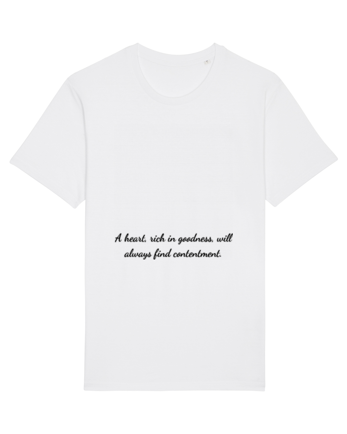 Tricou mânecă scurtă Unisex Rocker White