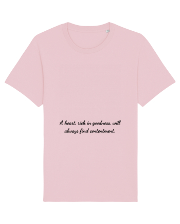 a heart, rich in ... Cotton Pink