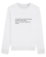 living well for... Bluză mânecă lungă Unisex Rise