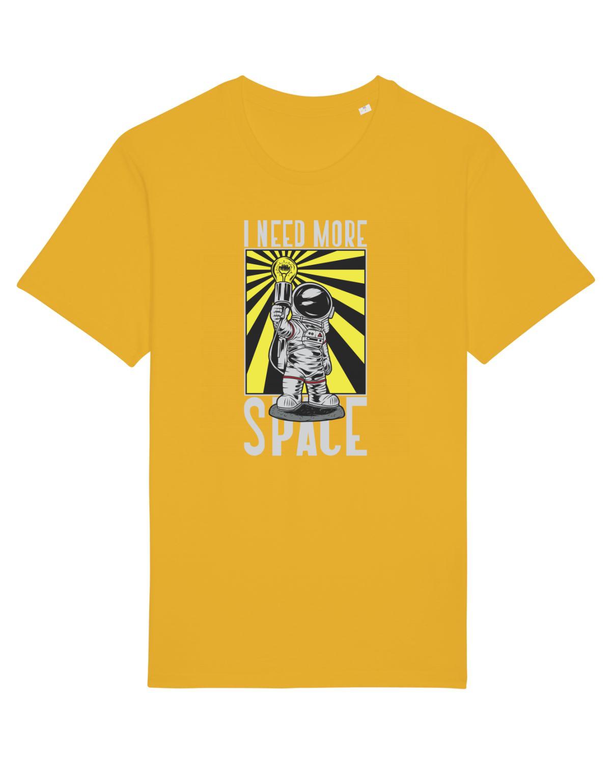 Tricou mânecă scurtă Unisex Rocker Spectra Yellow