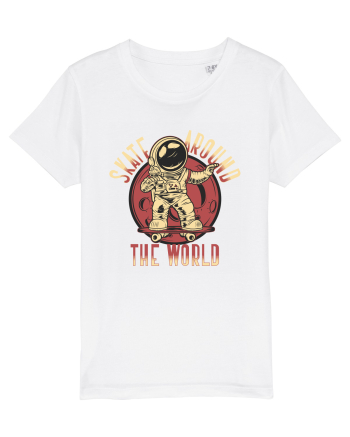 Skate Around The World White