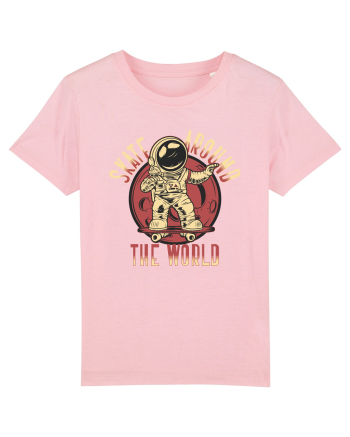 Skate Around The World Cotton Pink