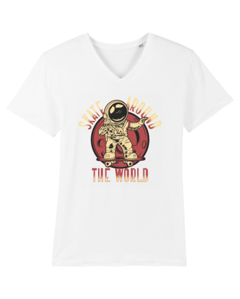 Skate Around The World White