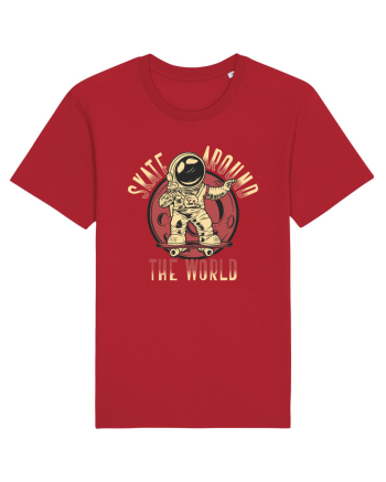 Skate Around The World Red