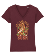 Best Croissants Ever Tricou mânecă scurtă guler V Damă Evoker