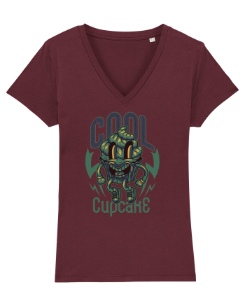 Cool Cupcake Burgundy