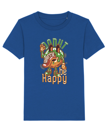Donut Worry Be Happy Majorelle Blue