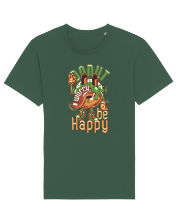 Donut Worry Be Happy Bottle Green