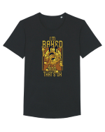I'm Baked And That's OK Tricou mânecă scurtă guler larg Bărbat Skater