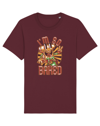 I'm So Baked Burgundy