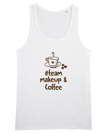 Team makeup and coffee White
