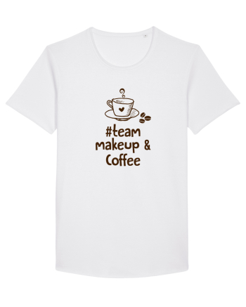 Team makeup and coffee White