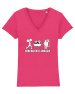 Forever not enough Tricou mânecă scurtă guler V Damă Evoker