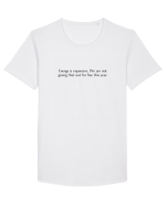 energy is expensive... Tricou mânecă scurtă guler larg Bărbat Skater