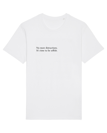 no more distractions... White