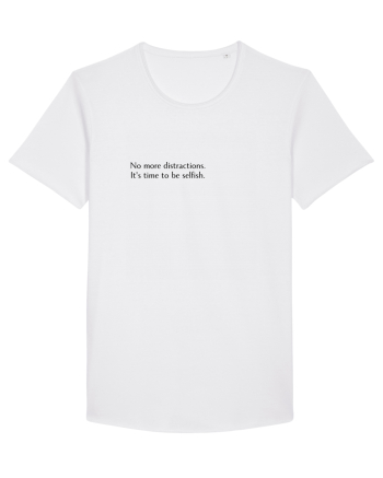 no more distractions... White