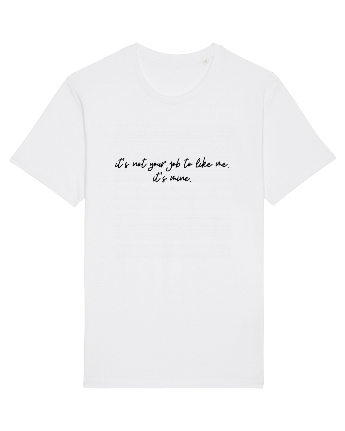 Tricou mânecă scurtă Unisex Rocker White