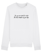 sis, you are about to enter... Bluză mânecă lungă Unisex Rise