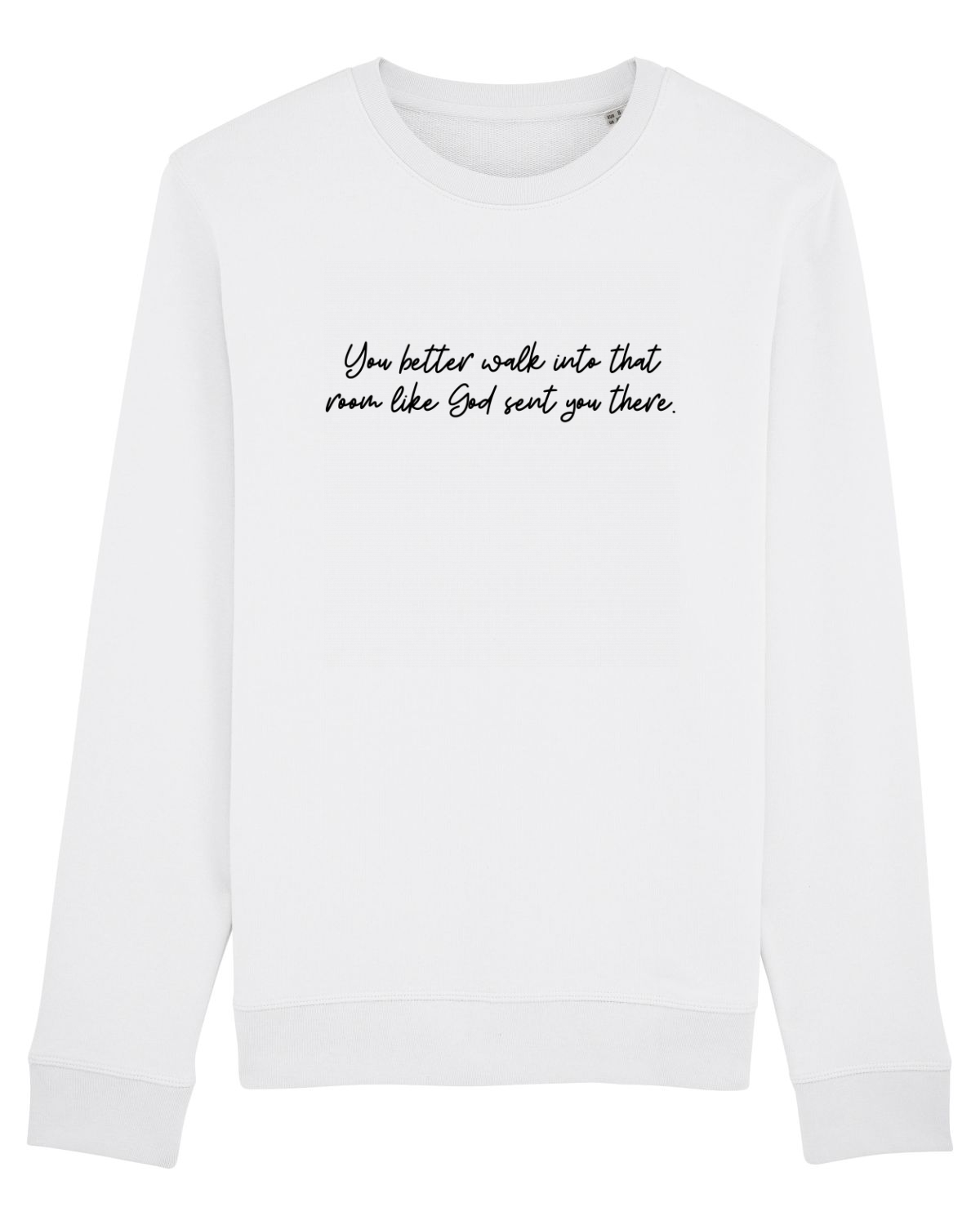 Bluză mânecă lungă Unisex Rise White