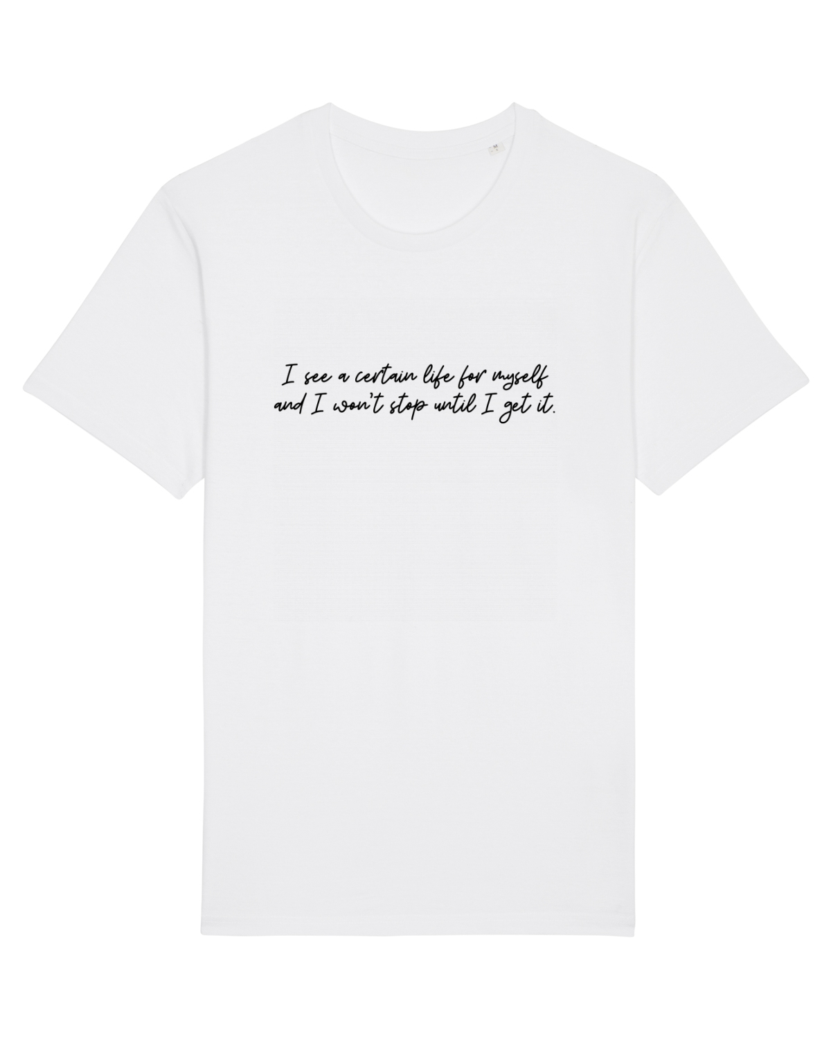 Tricou mânecă scurtă Unisex Rocker White
