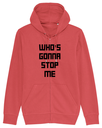 who s gonna stop me Carmine Red
