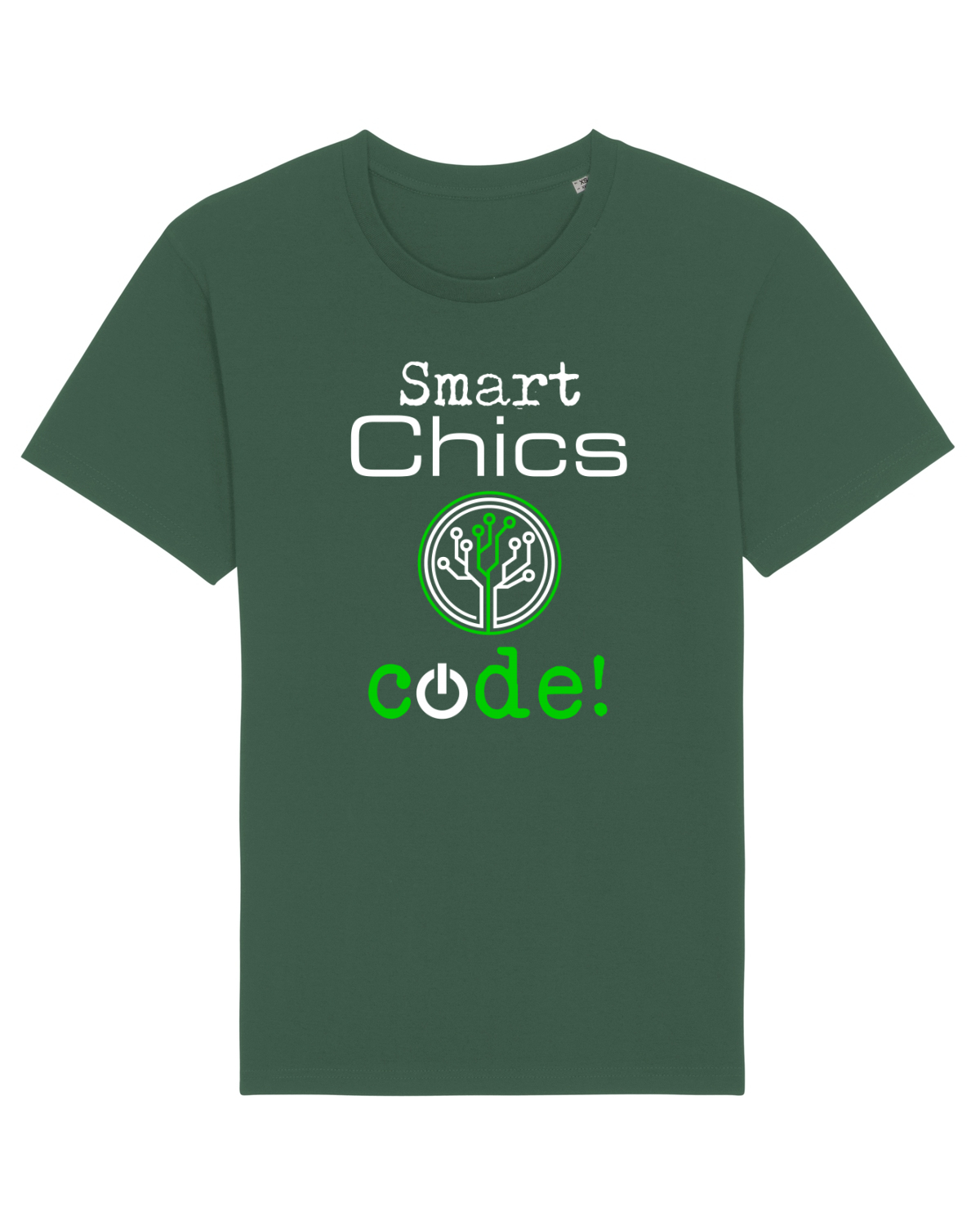 Tricou mânecă scurtă Unisex Rocker Bottle Green