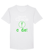Smart chiks CODE Tricou mânecă scurtă guler larg Bărbat Skater