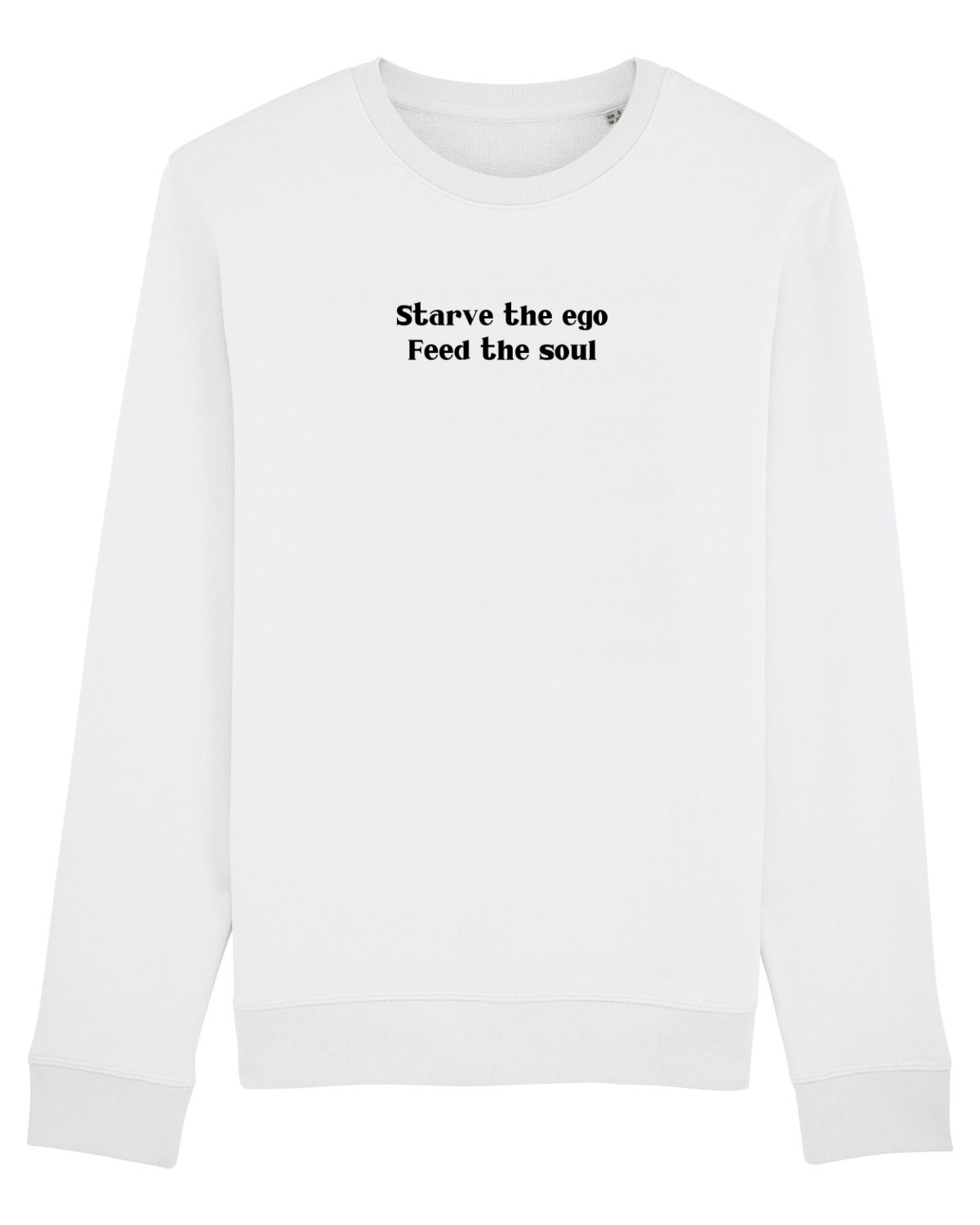 Bluză mânecă lungă Unisex Rise White