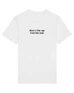 starve the ego... Tricou mânecă scurtă Unisex Rocker