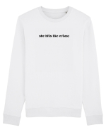 she hits like ectasy Bluză mânecă lungă Unisex Rise