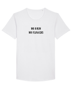 no rain no flowers Tricou mânecă scurtă guler larg Bărbat Skater