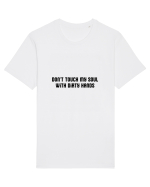 don t touch my soul... Tricou mânecă scurtă Unisex Rocker