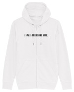 i have a millionaire mind Hanorac cu fermoar Unisex Connector