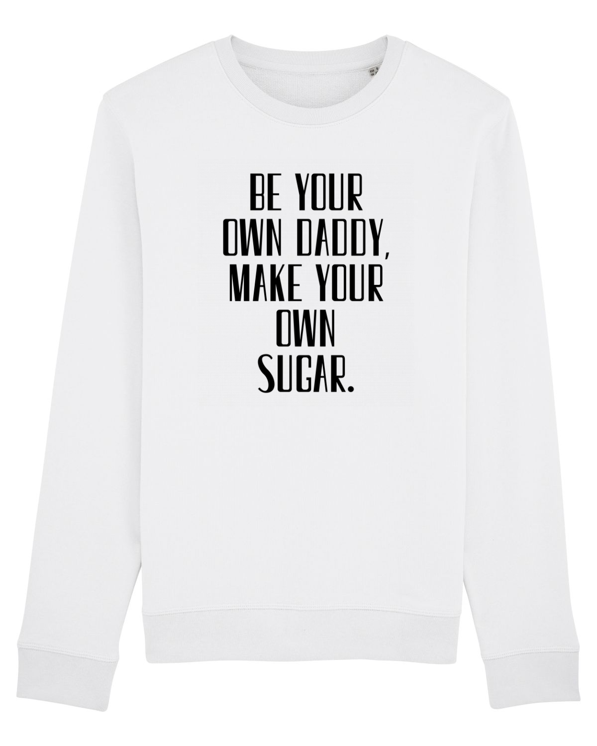 Bluză mânecă lungă Unisex Rise White