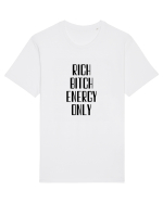 rich bitch energy only Tricou mânecă scurtă Unisex Rocker