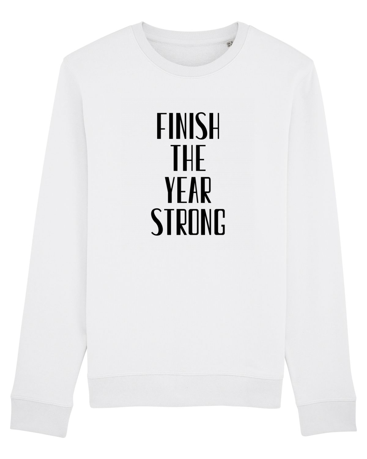 Bluză mânecă lungă Unisex Rise White