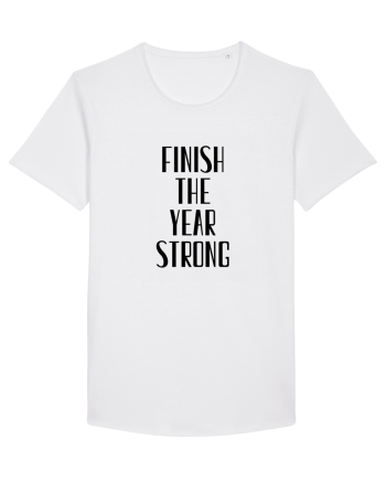 FINISH THE YEAR STRONG White
