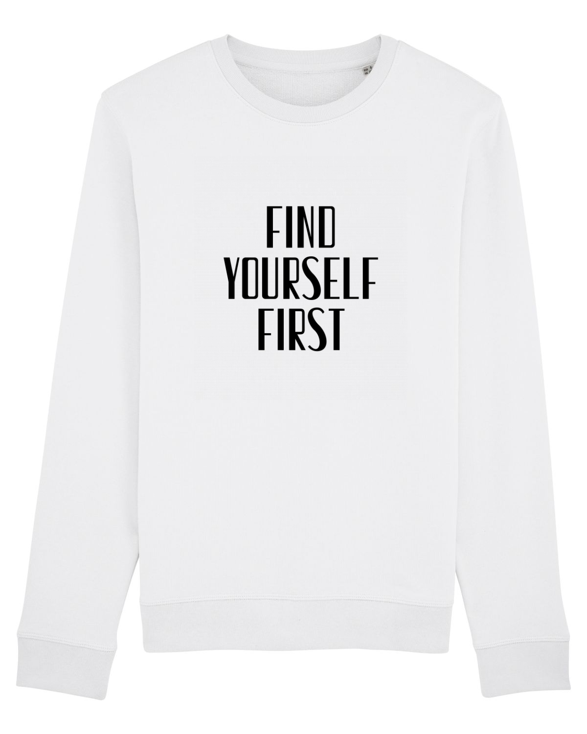 Bluză mânecă lungă Unisex Rise White