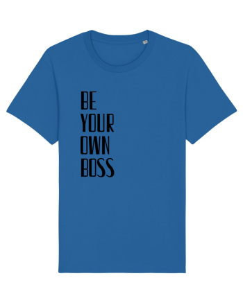 BE YOUR OWN BOSS Royal Blue