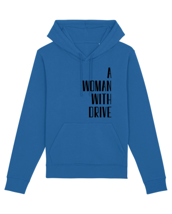 A WOMAN WITH DRIVE Royal Blue
