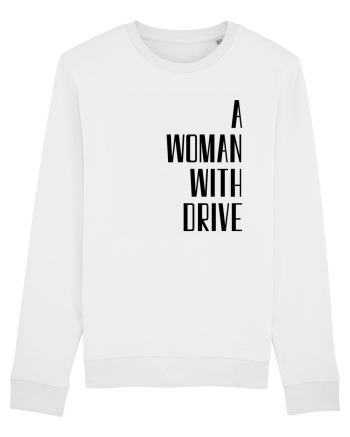 A WOMAN WITH DRIVE White