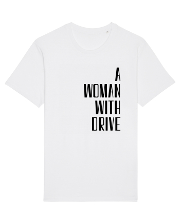 A WOMAN WITH DRIVE White