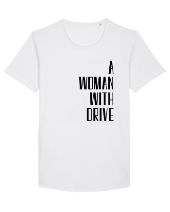 A WOMAN WITH DRIVE White